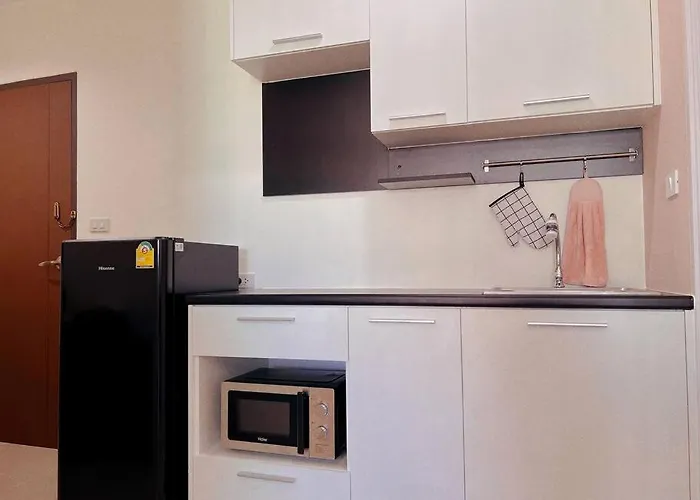 29th Floor Studio, Cozy Workplace Monthly Apartment Bangkok